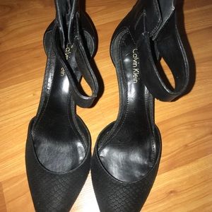 Black Calvin Klein Heels